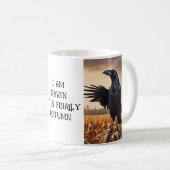 秋のレイベン コーヒーマグカップ (正面右)