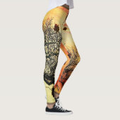 秋のレギング レギンス (右)