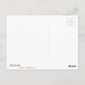 秋のレディバグ・ギャザリング・ペイント ポストカード (裏面)