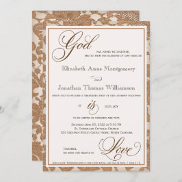 秋のレース神は愛クリスチャン結婚ズ 招待状