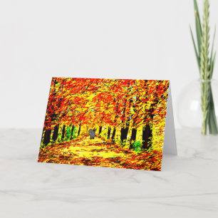 秋のロバ カード