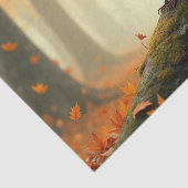 秋のロビン/秋の森のロビン、離れデコページ 薄葉紙 (詳細)