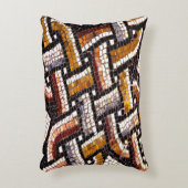 秋のローマのモザイク アクセントクッション (正面(垂直))