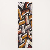 秋のローマのモザイク ヨガマット (正面)