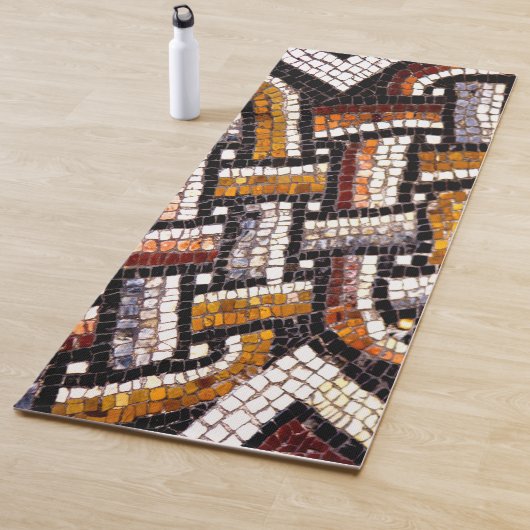 秋のローマのモザイク ヨガマット (インサイチュ)