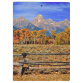 秋のワイオミングの時 クリップボード (裏面)