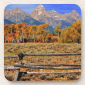 秋のワイオミングの時 コースター (正面)