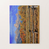 秋のワイオミングの時 ジグソーパズル (縦)