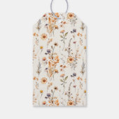 秋のワイルドフラワーバブルとブリュウシャワーの特典 ギフトタグ (裏面)