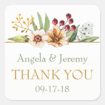 秋のワイルドフラワー水の色結婚のセージ