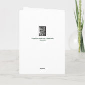 秋のワイルドベリークリスマスカード シーズンカード (裏面)