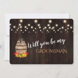 秋のワインバレル  あなたは私の介添人になってくれる？ 招待状