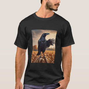 秋のワタリガラス Tシャツ