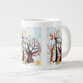 秋のワンダーランド –  ジャンボコーヒーマグカップ (正面右)