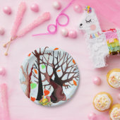 秋のワンダーランド –  ペーパープレート (パーティー)