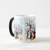秋のワンダーランド –  モーフィングマグカップ (正面左)
