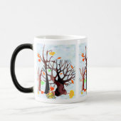 秋のワンダーランド –  モーフィングマグカップ (左)