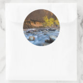 秋のヴァージン川 ラウンドシール (バッグ)