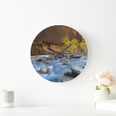 秋のヴァージン川 ラージ壁時計 (ホーム)