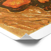 秋のヴィンテージハロウィーン ポスター (角)