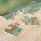 秋のヴィンテージピックアップとカボチャ20x30 ジグソーパズル (側面)