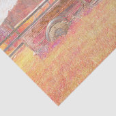 秋のヴィンテージレトロ素朴レッドファームトラック 薄葉紙 (詳細)