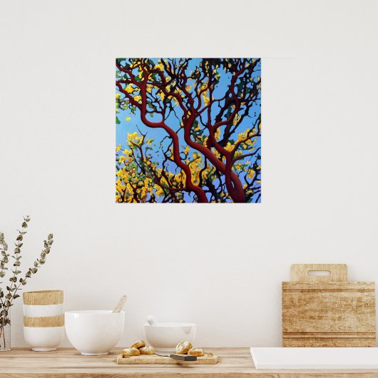 秋の万山北 ポスター (キッチン)