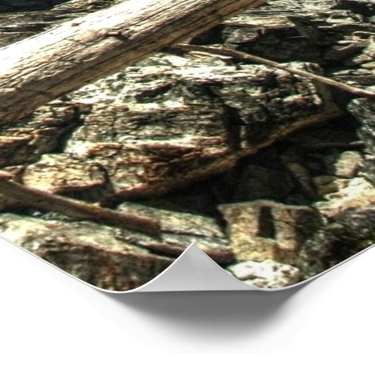 秋の下 ポスター (角)