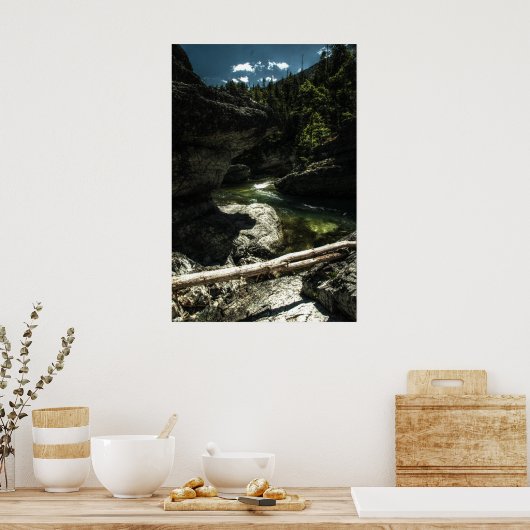 秋の下 ポスター (キッチン)