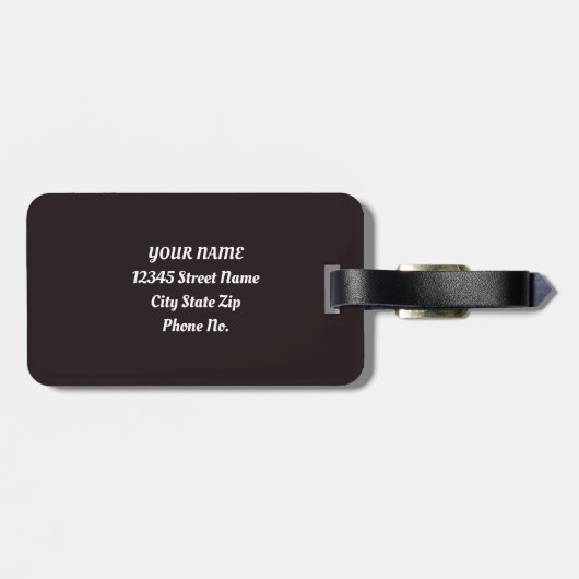 秋の不気味かぼちゃスパイスホラーナイト ラゲッジタグ (裏面横)