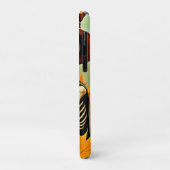 秋の不気味スケルトンのコーヒーブレイクデザイン Case-Mate iPhoneケース (裏面/左)