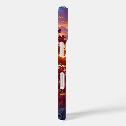 秋の丘の頂上ビュー Case-Mate iPhoneケース (裏面 / 右)