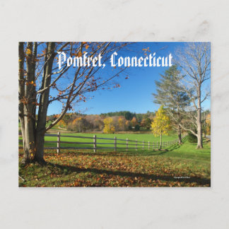 秋の丘 ポストカード