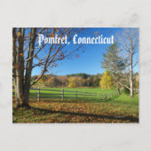 秋の丘 ポストカード (正面)