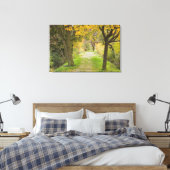 秋の並木道 キャンバスプリント (インサイチュ (寝室))