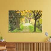 秋の並木道 キャンバスプリント (インサイチュ (リビング))