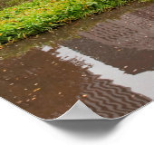 秋の中央公園ポスター ポスター (角)