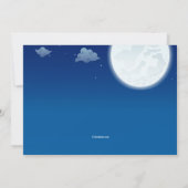 秋の中秋の招待状 招待状 (裏面)