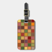 秋の二乗パーソナライズされた ラゲッジタグ (正面縦)