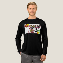 秋の二匹の狼 トライブレンドTシャツ