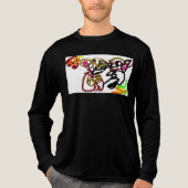 秋の二匹の狼 トライブレンドTシャツ (正面)