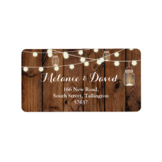 秋の住所 シールウッドフェスティバルクリスマス 素朴 ラベル