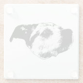 秋の余韻Sip — Terrier ガラスコースター (裏面)