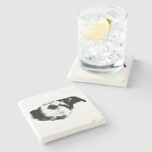 秋の余韻Sip — Terrier ストーンコースター (横)