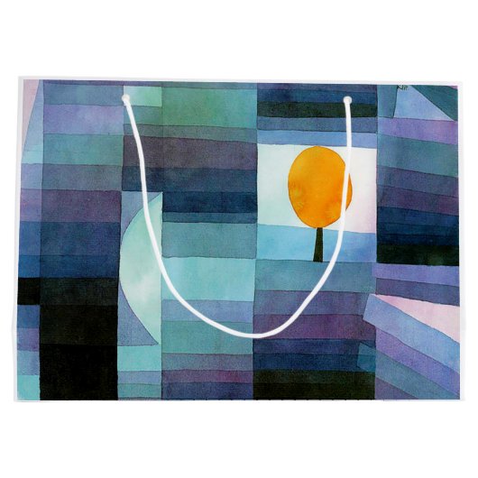 秋の使い手、クレー ラージペーパーバッグ (裏面)