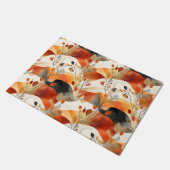 秋の優雅さのシームレスなパターン ドアマット (アングル)