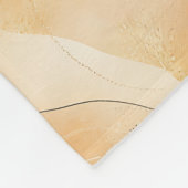 秋の優雅さのシームレスなパターン フリースブランケット (角)