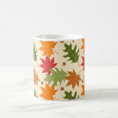 秋の優雅さ コーヒーマグカップ (中央)