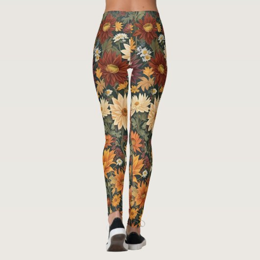 秋の優雅さ レギンス (裏面)