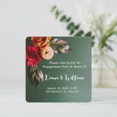 秋の優雅なウェディング・インビテーション 招待状 (スタンド正面)